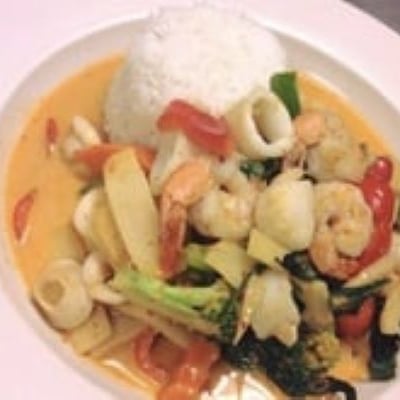 Seafood Curry (Lunch).