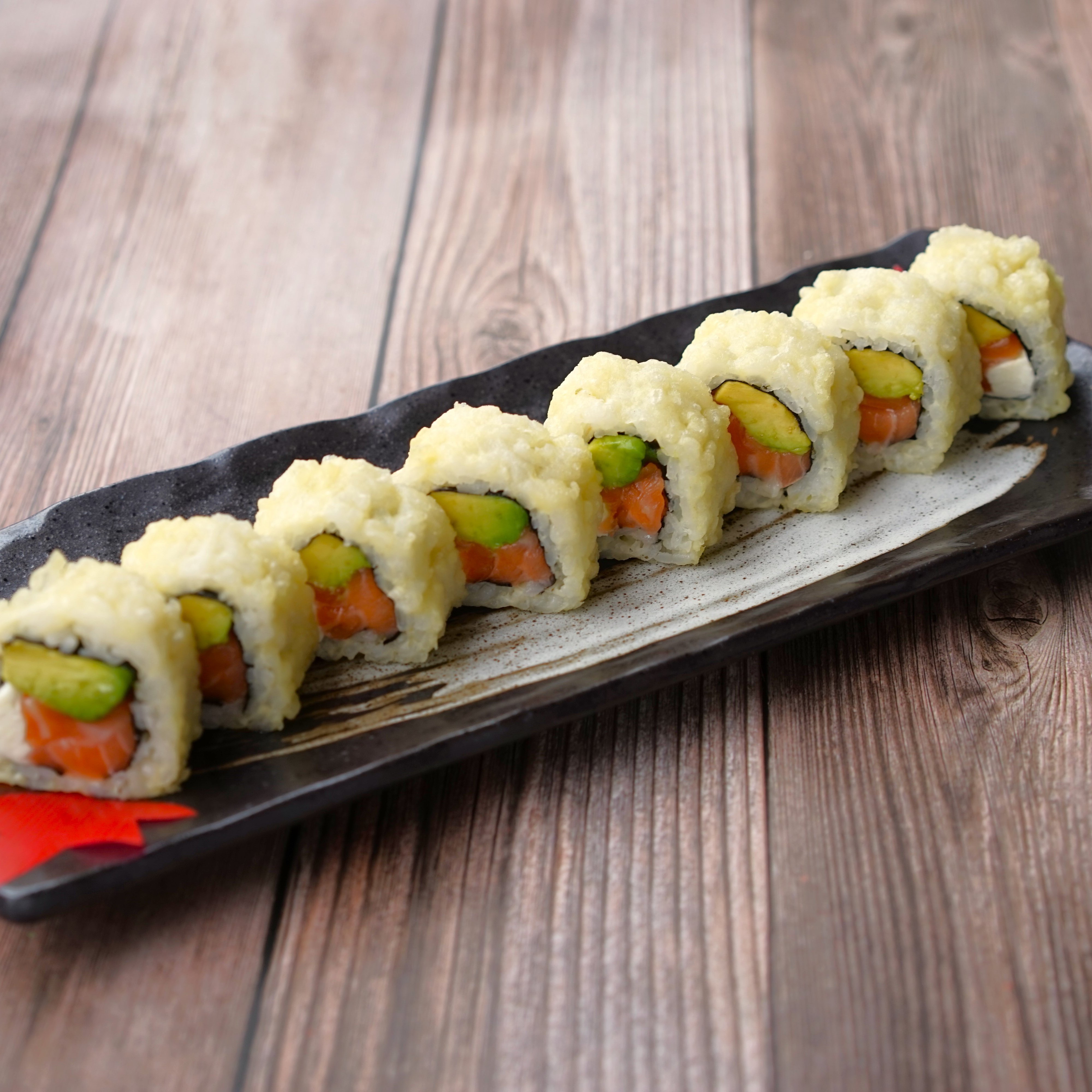 Tempura Philadelphia Roll.