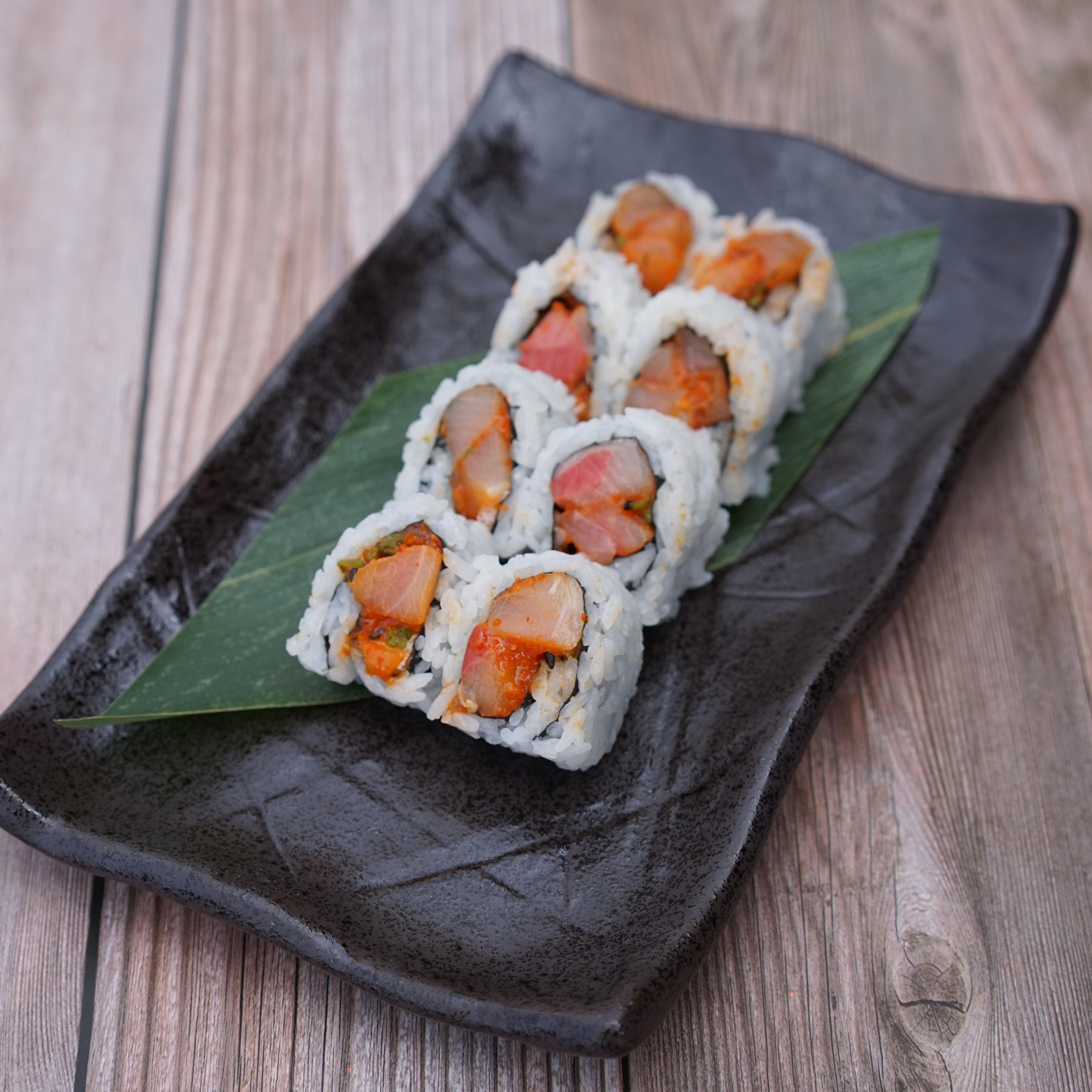 Spicy Yellowtail Roll.