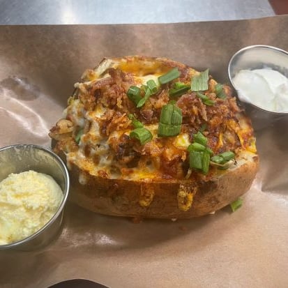 LOADED BAKED POTATO.