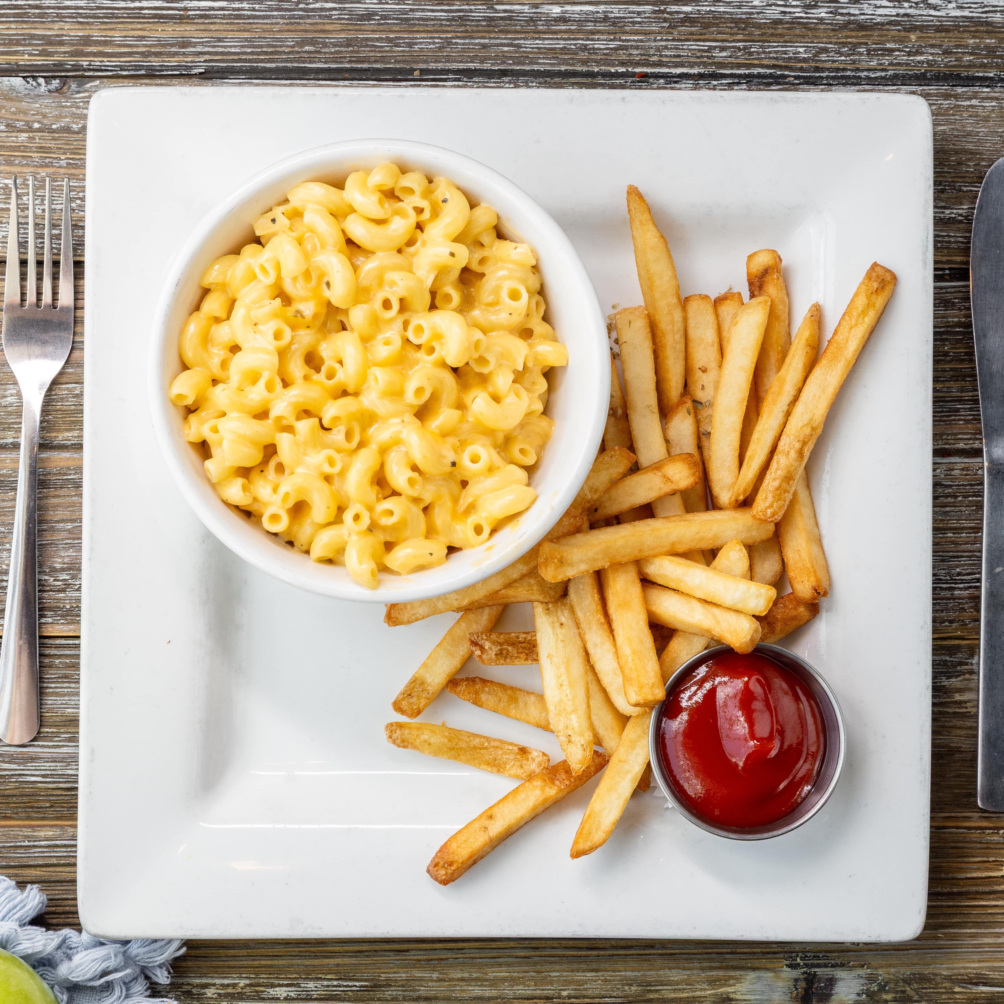 Kids Mac & Cheese Combo.