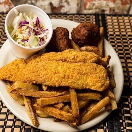 Catfish Dinner.