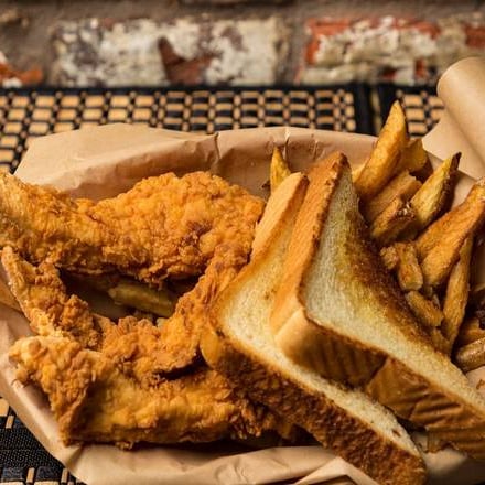 Chicken Strip Basket.