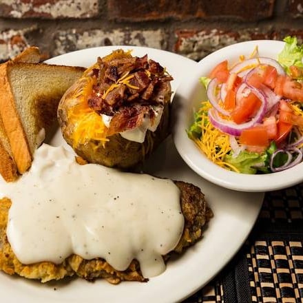 Chicken Fried Steak Dinner.