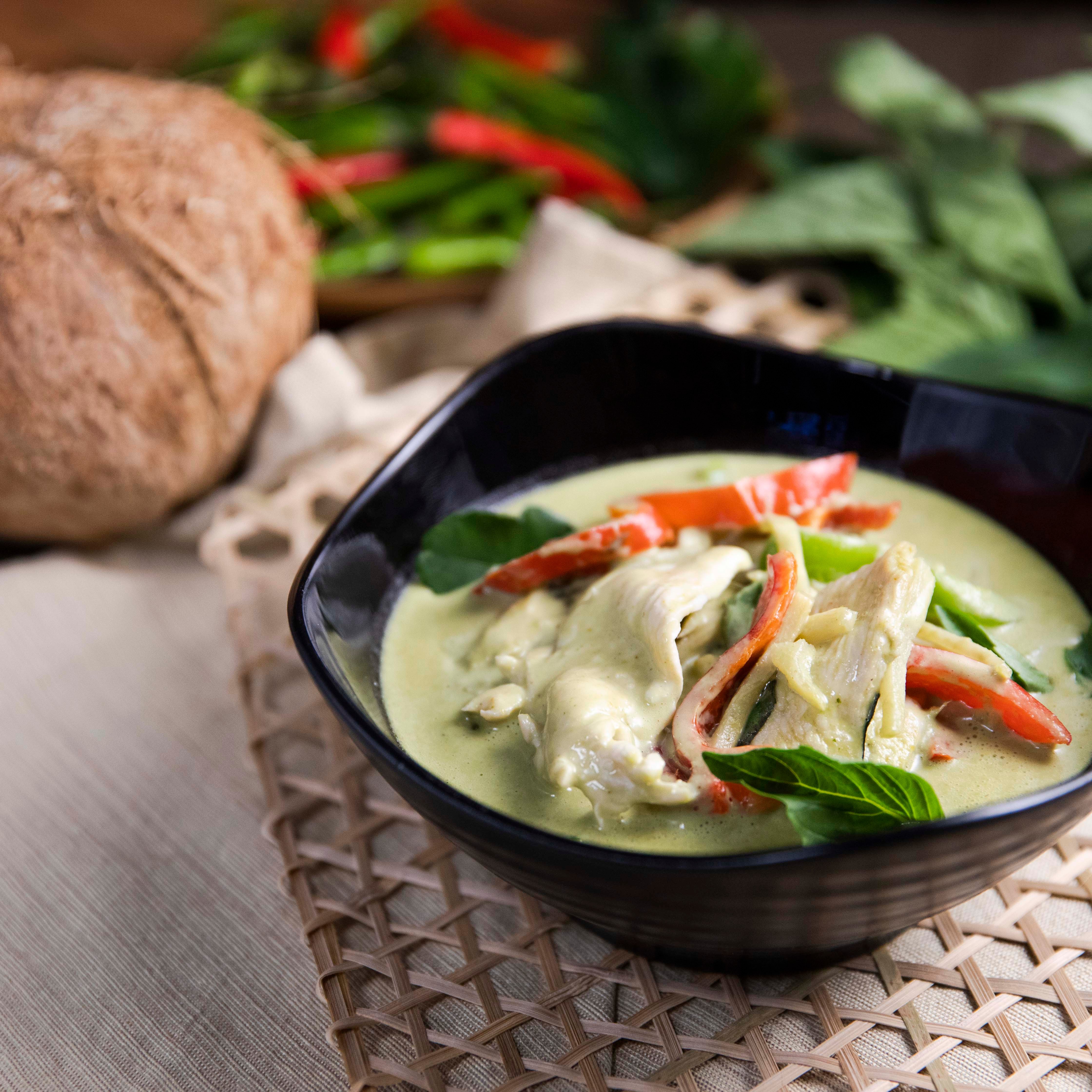 Green Curry with Rice