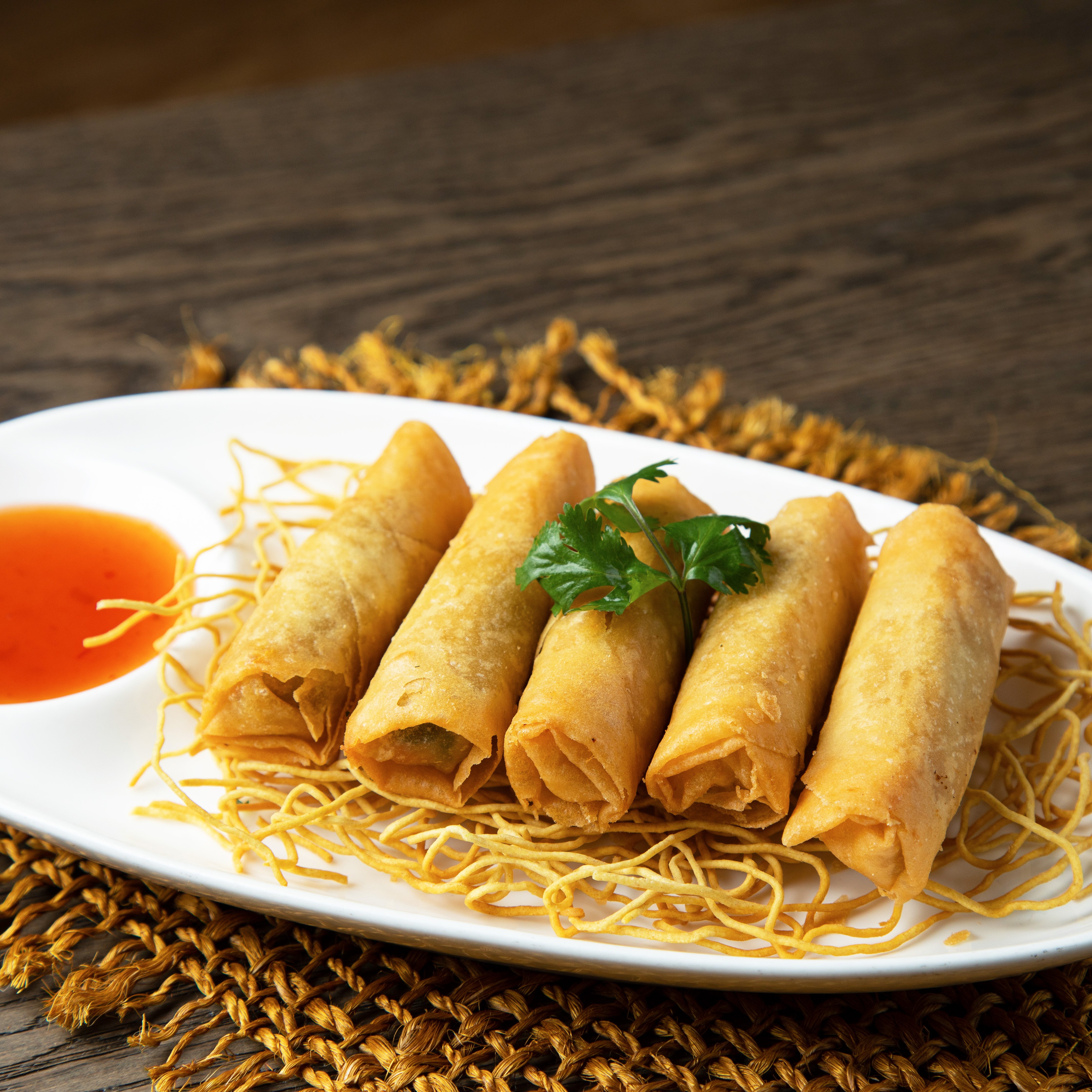 VG Spring Rolls.