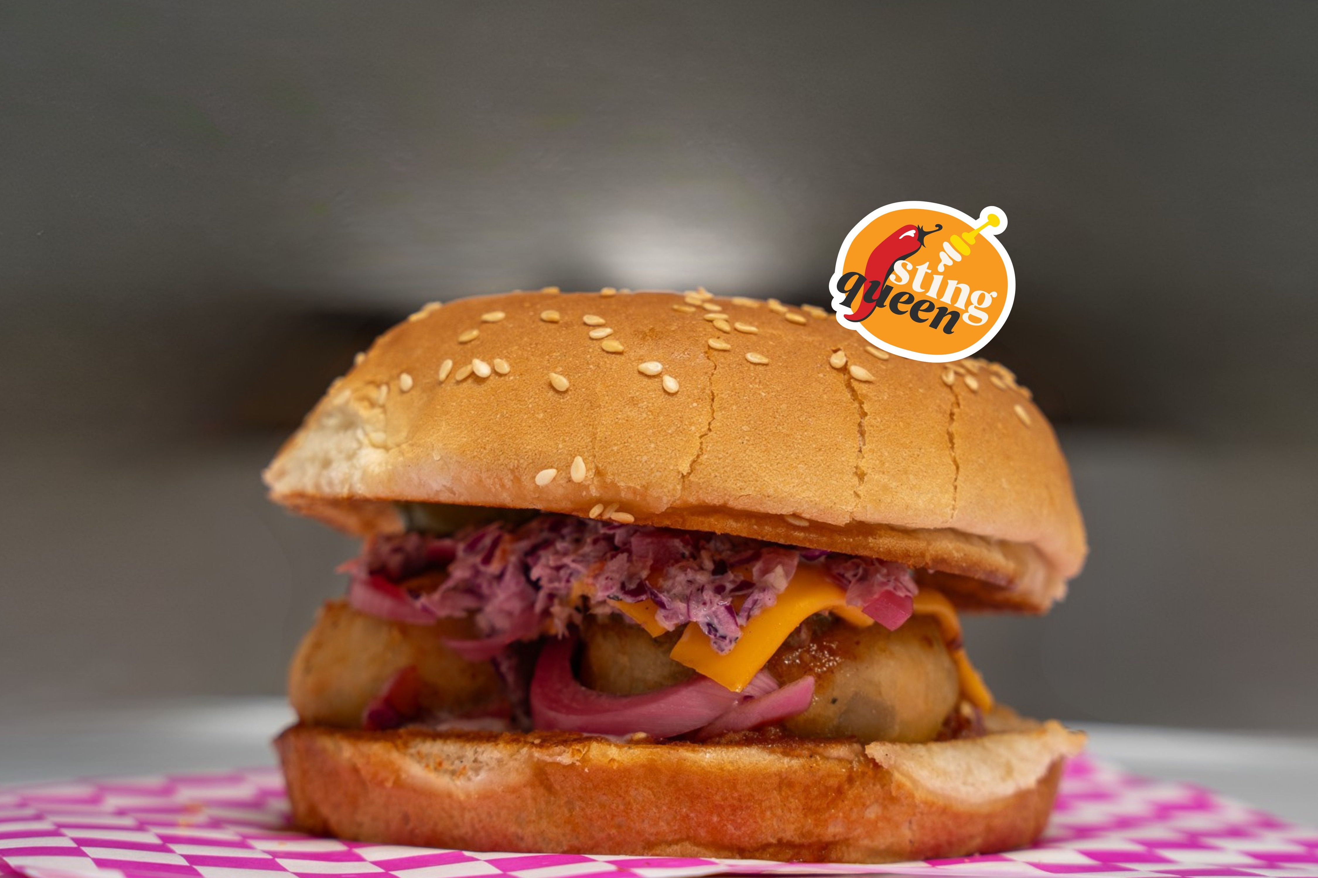Sting Queen Veggie Sandwich – Sweet Heat Honey Habanero