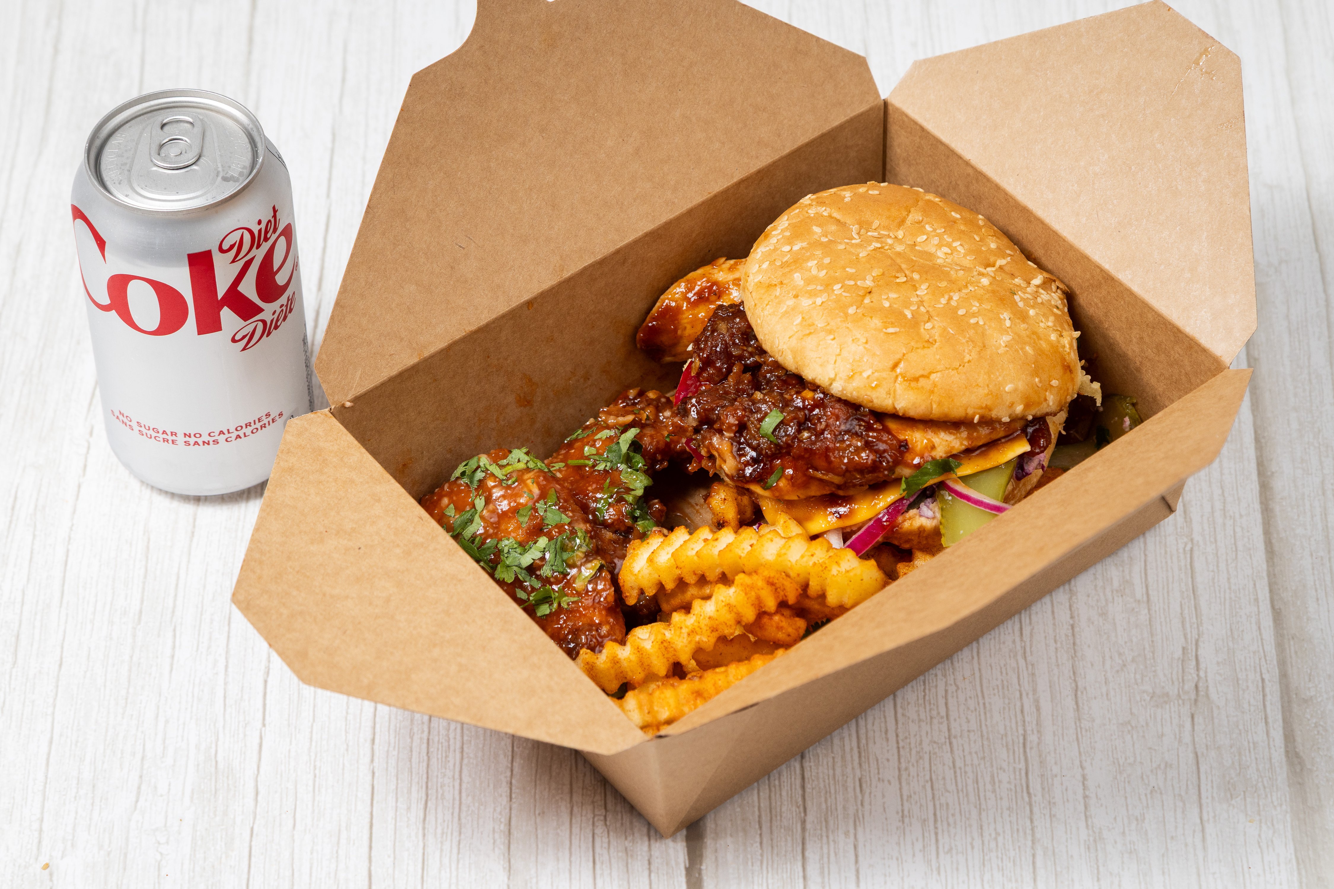 2‑Tenders + Sandwich + Crinkle Fries + Pop Combo