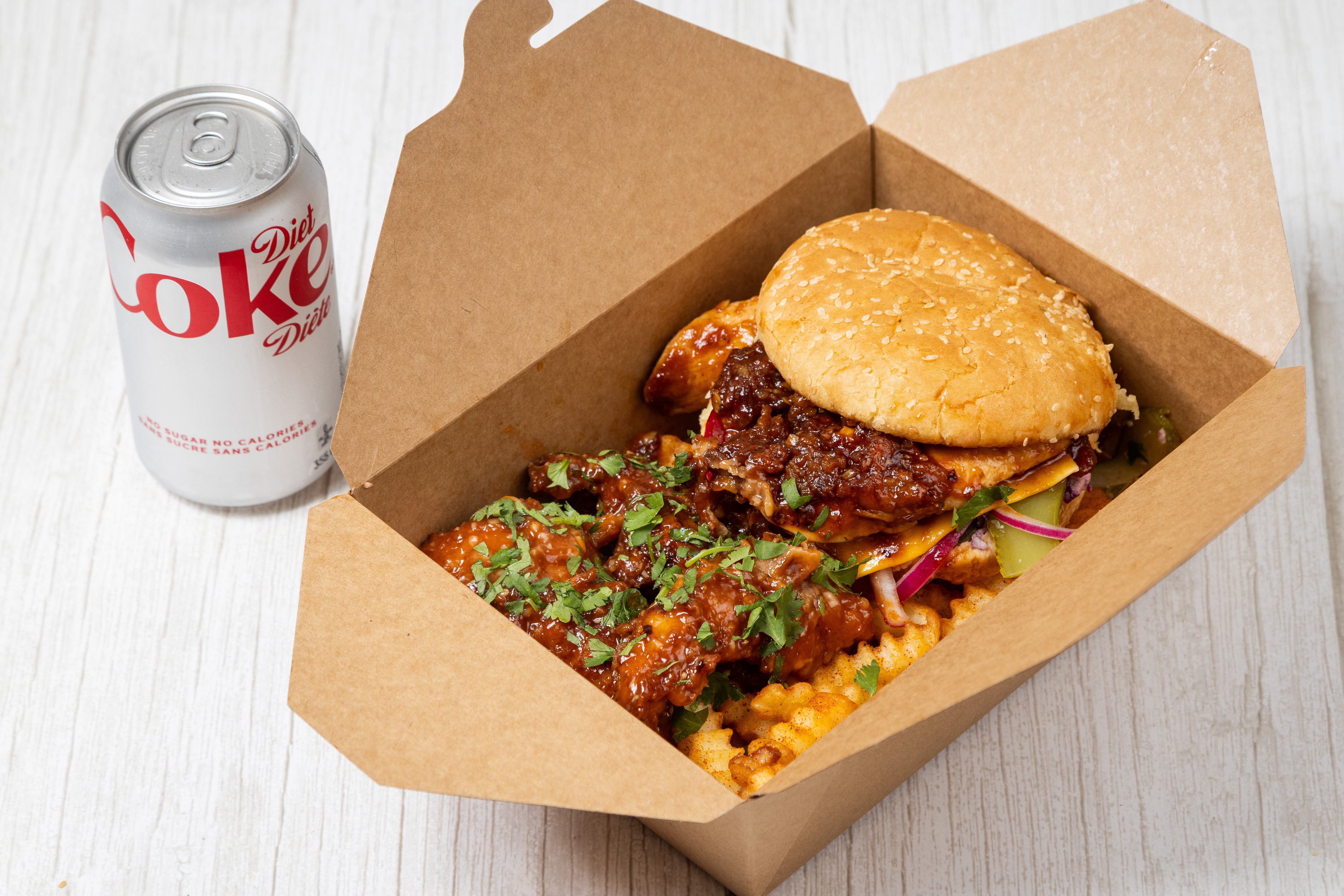 4‑Tenders + Sandwich + Crinkle Fries + Pop Combo