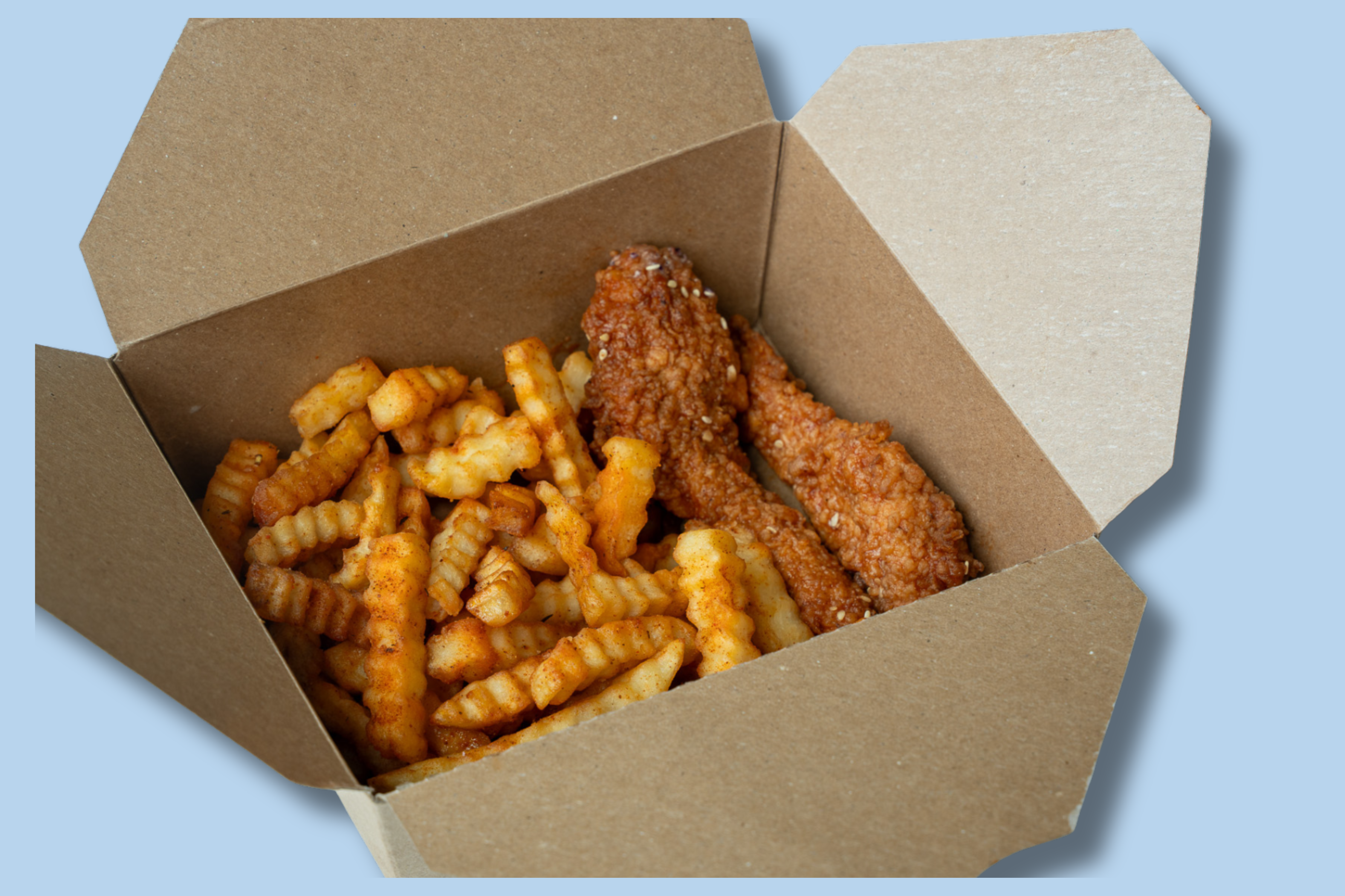 Peri Nice (peri peri sauce) Tender Combo (Small)