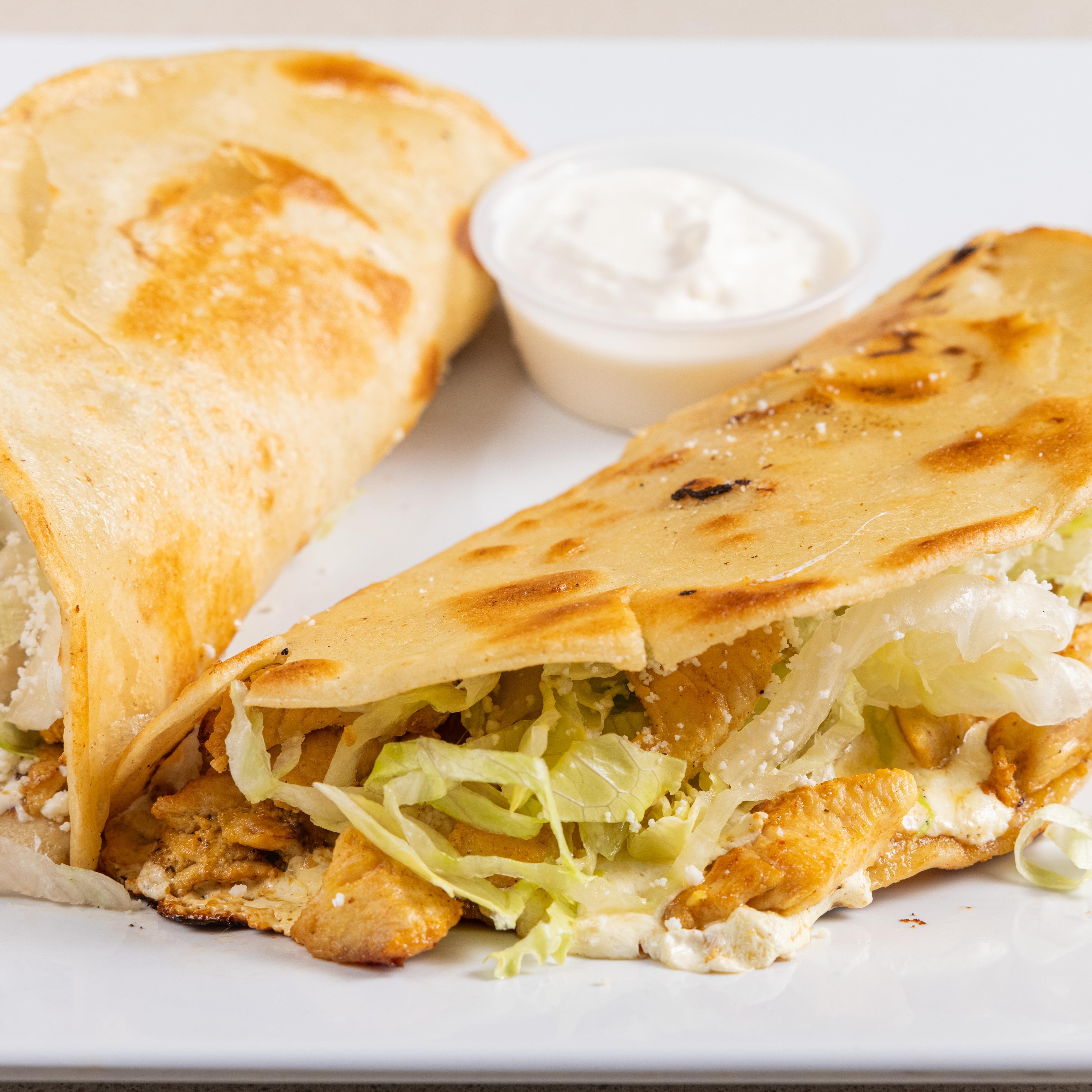 Shrimp Quesadilla.