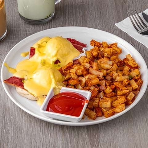 Traditional Benedict.