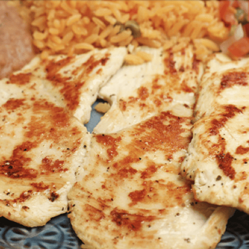 Chicken Breast Plate.