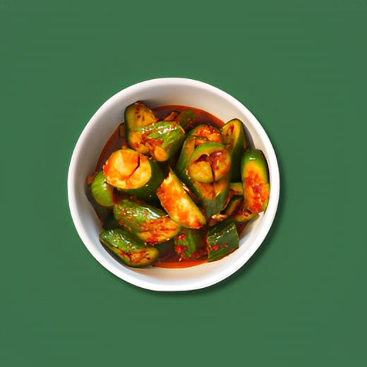 Side Cucumber Kimchee.