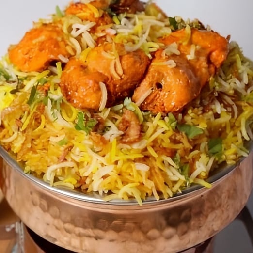 Tika Biryani - Boneless Chicken.
