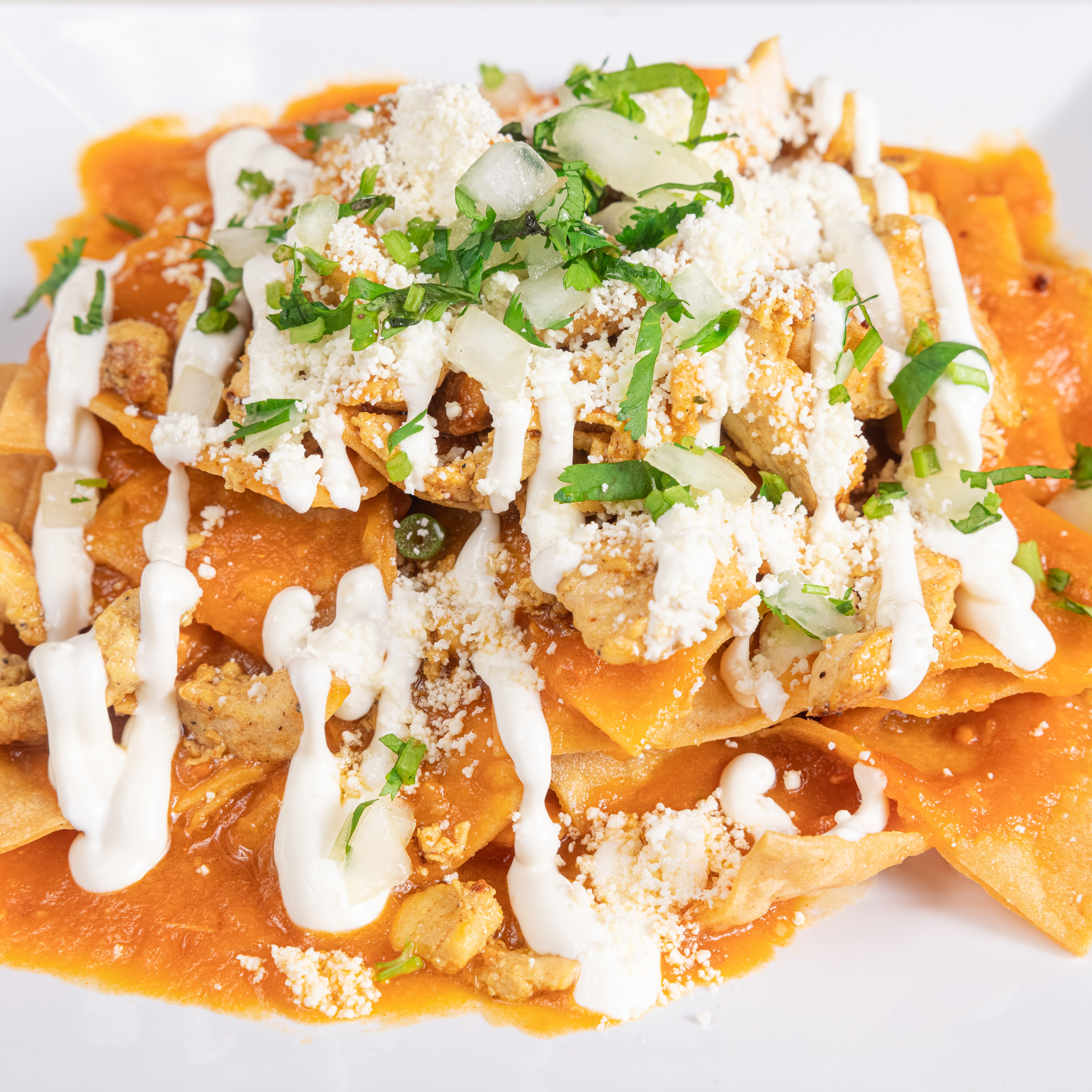 Regular Chilaquiles.