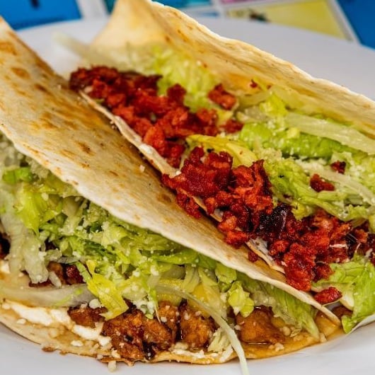 Mixed Vegetables Quesadilla.