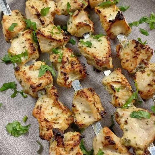 Malai Chicken Tikka.