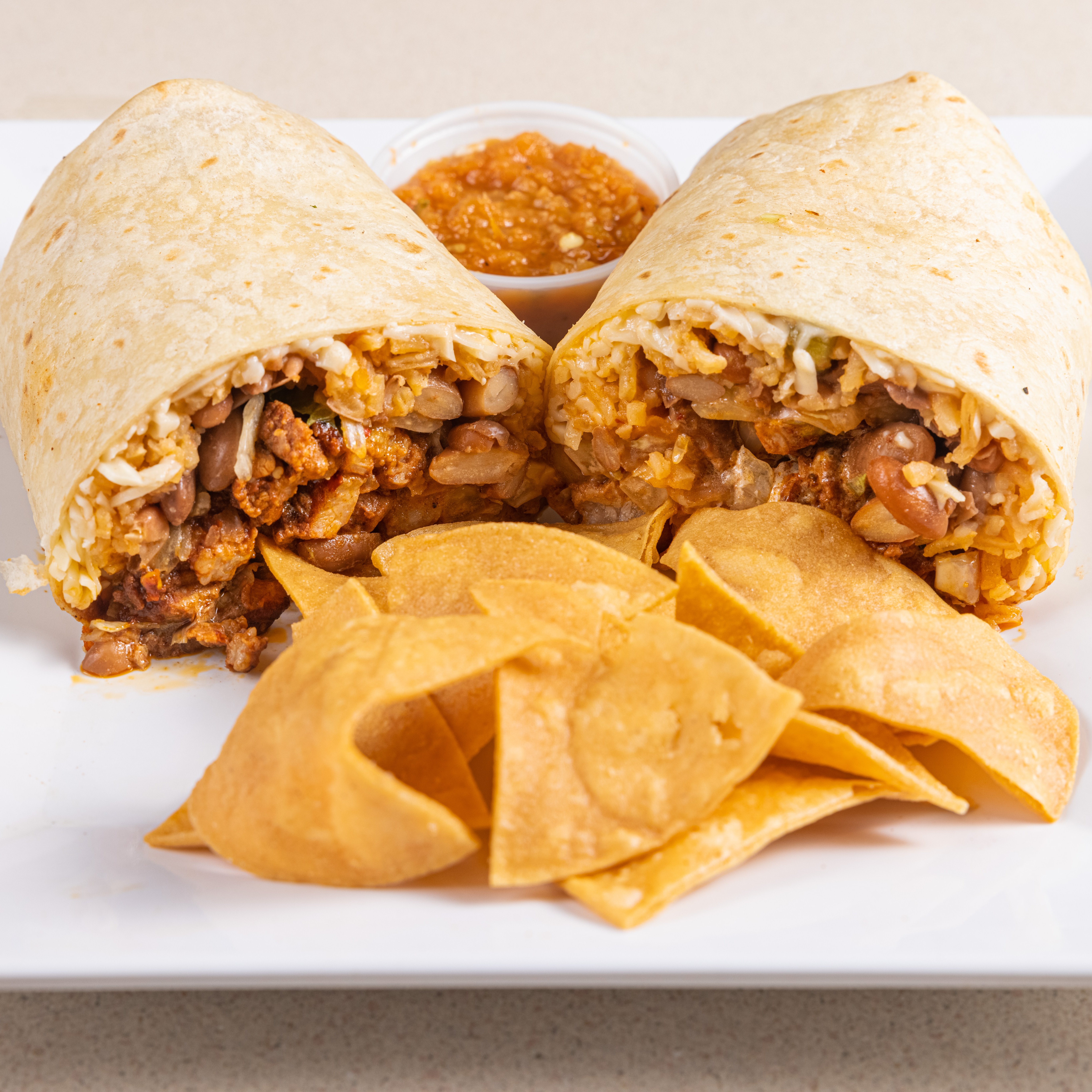 Al Pastor Burrito.