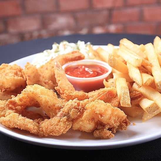 Fried Clam Strips Platter