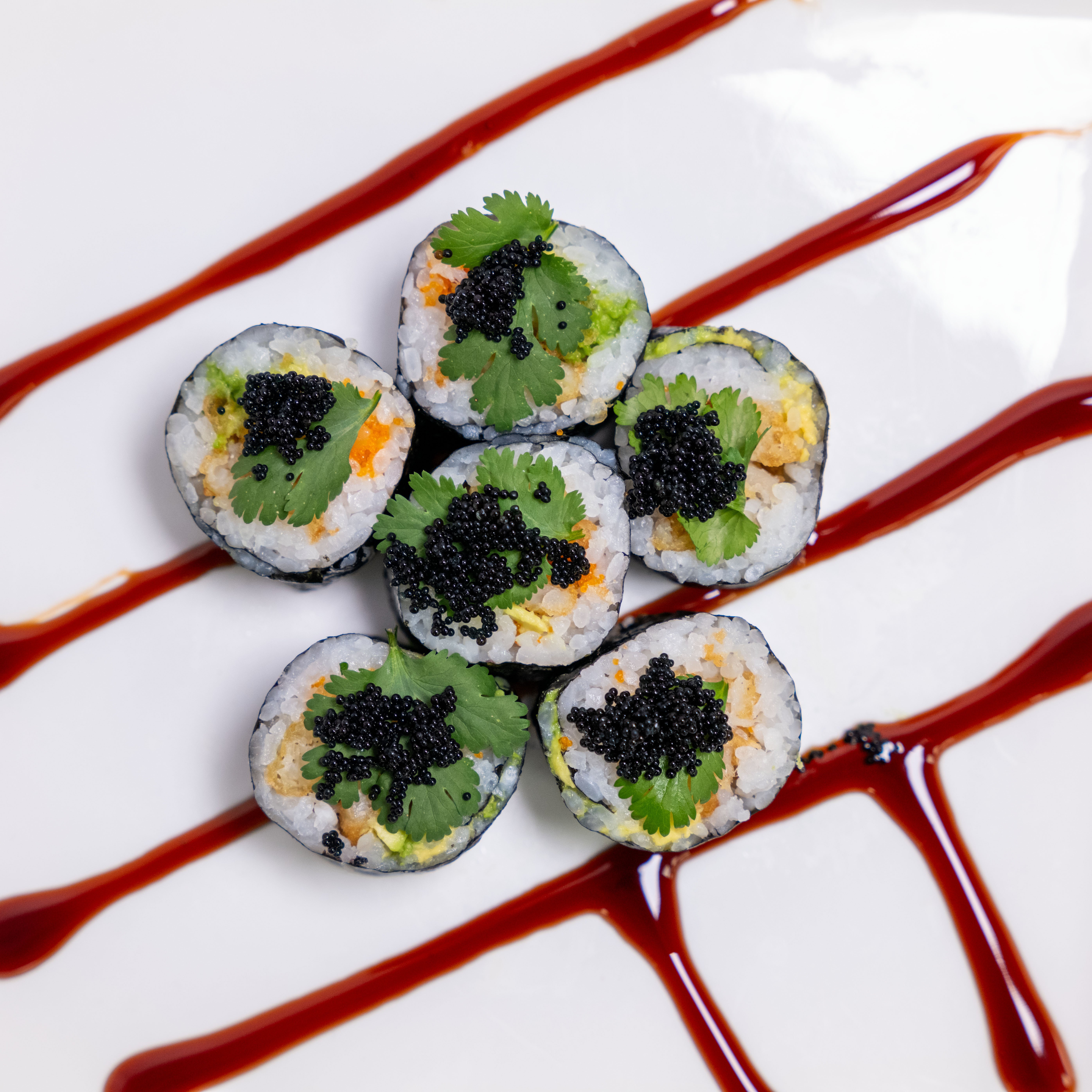 Tequila Sunrise Roll.