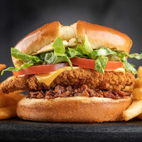 Da Silva Chicken Crispy Sandwich.