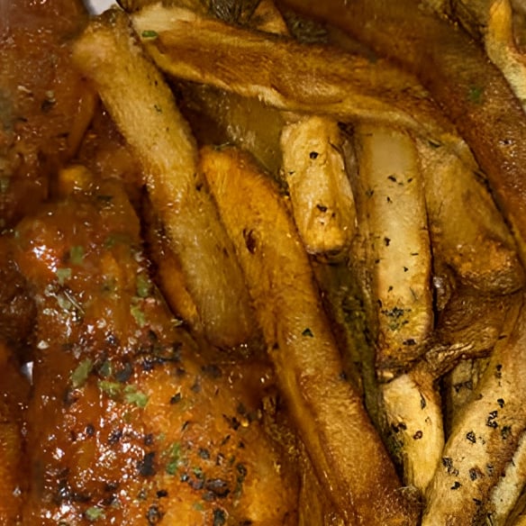 Wing Dings and Fries.
