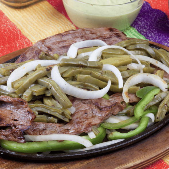 Carne Asada & Nopalitos.