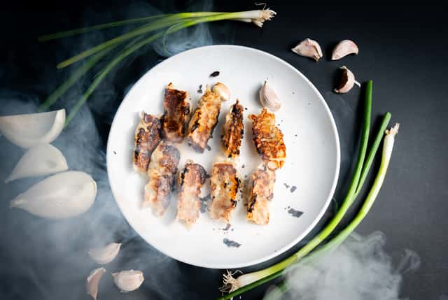 きょんページ Home | Xu Xu's Dumplings | Potstickers