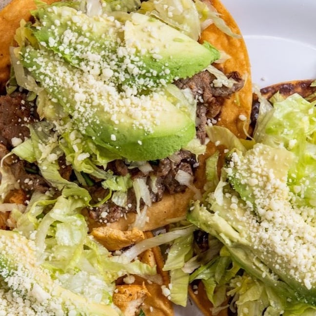 Veggie Tostada.