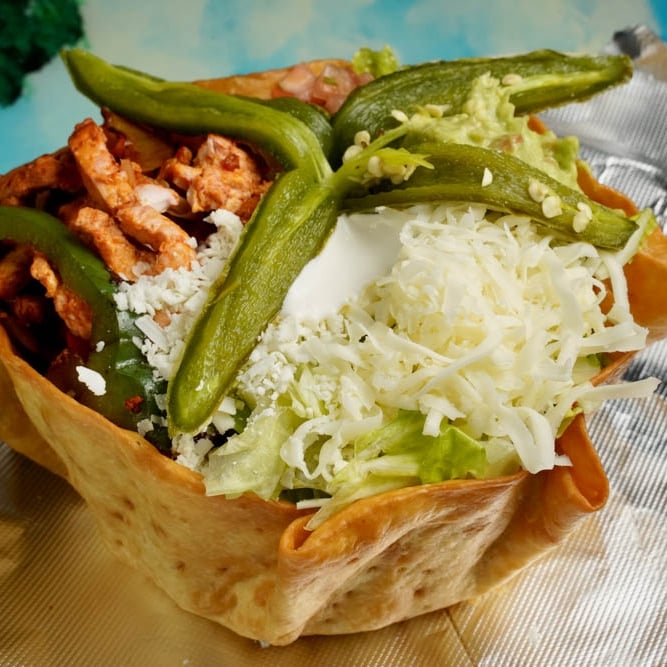 Fajita Taco Salad.