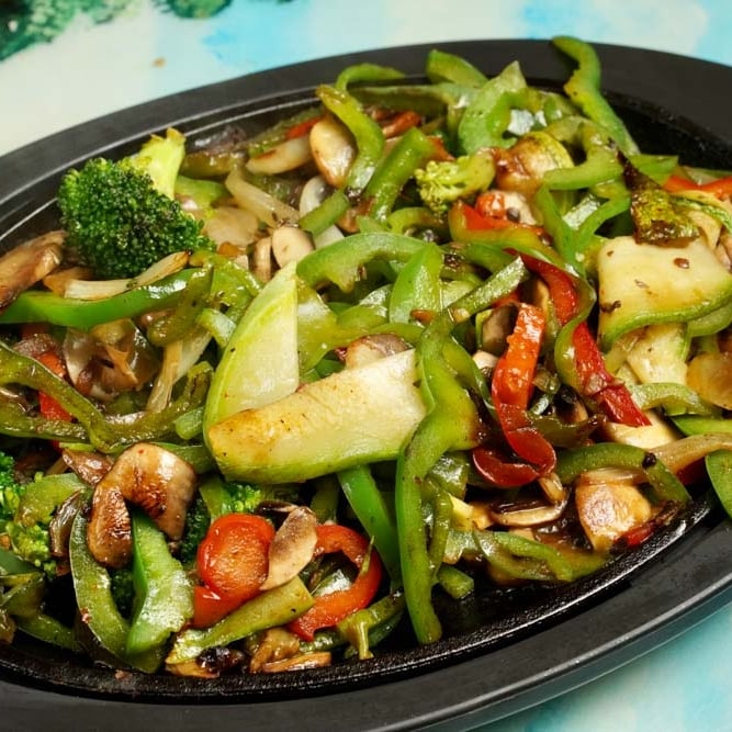 Vegetarian Fajitas.