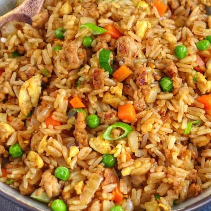 Vegetarian Indian Fried Rice Delights