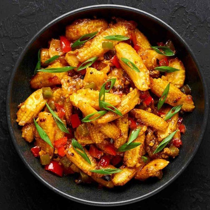 Baby Corn Manchurian