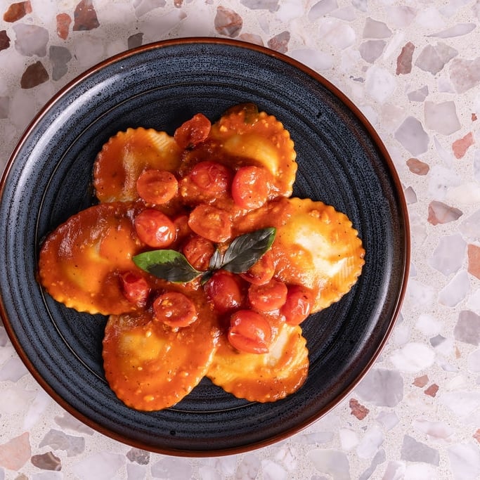 Ravioli Vegani.