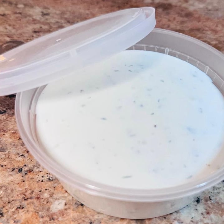 $ White Sauce 8OZ Container.