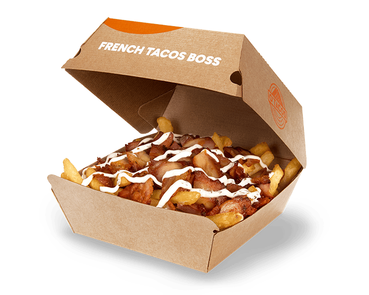 Frites + Kebab de Poulet + Sauce Ranch