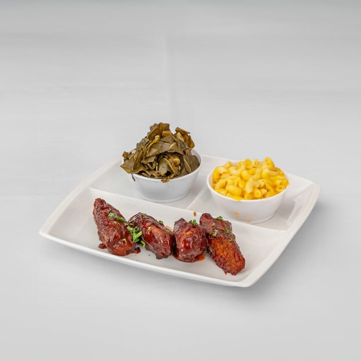 V. BAR-BQ HOT LINK SAUSAGES.