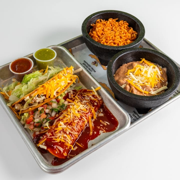 3. Enchilada and Taco