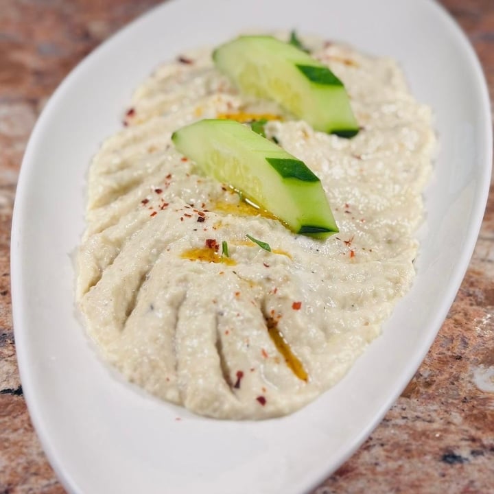 Smoked Eggplant Dip + 2 Pita.