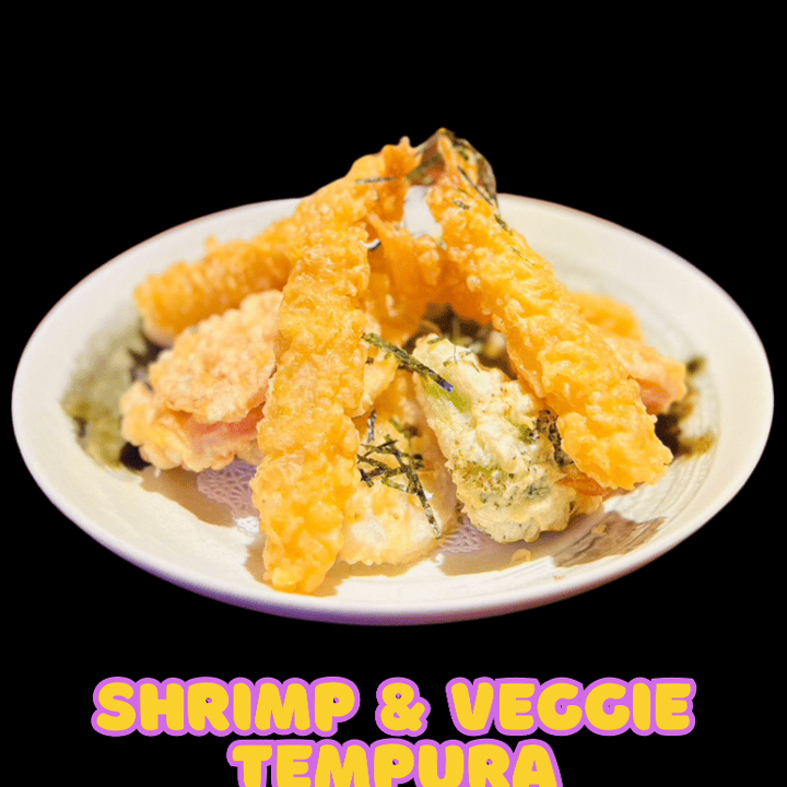 Shrimp & Vegetable Tempura.