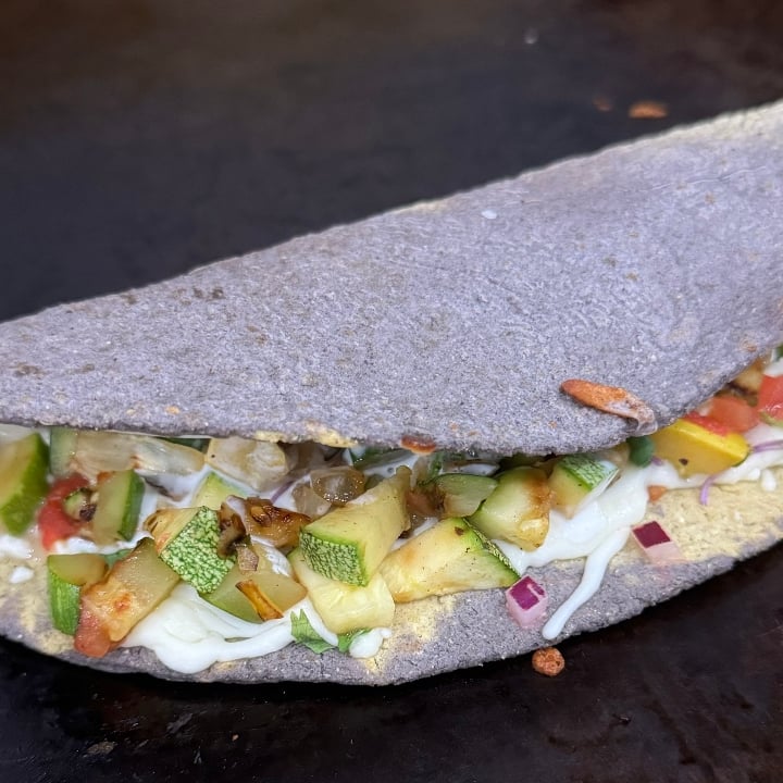 Veggie Quesadilla.