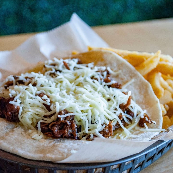 Braised Beef & Cheese Taco