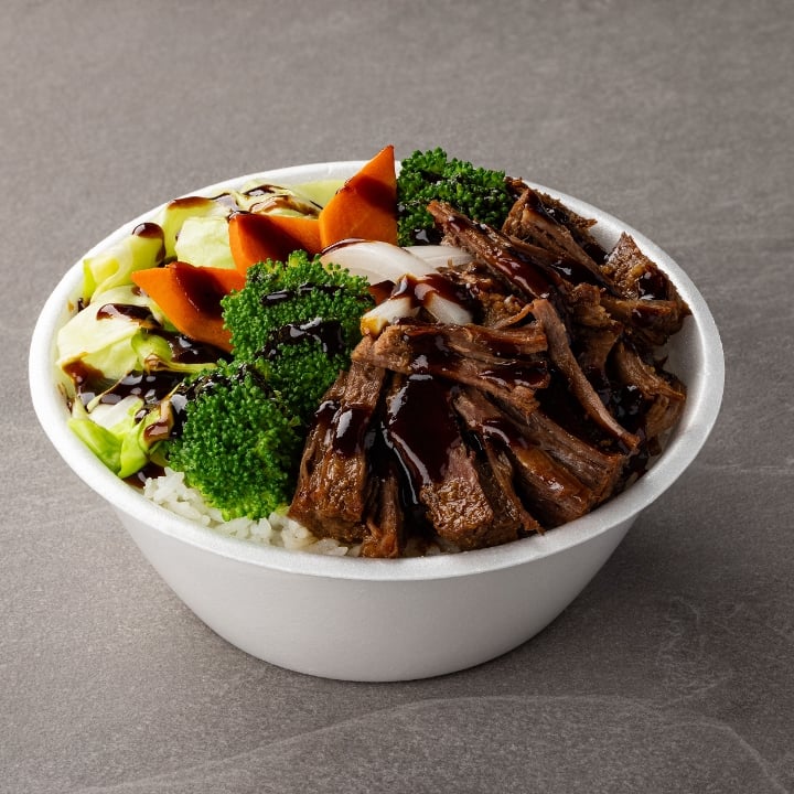 #1 Beef Teriyaki Bowl.