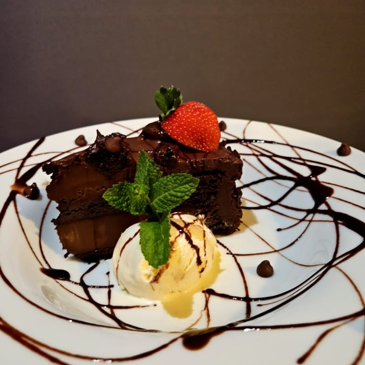 Chocolate Tower Cake.