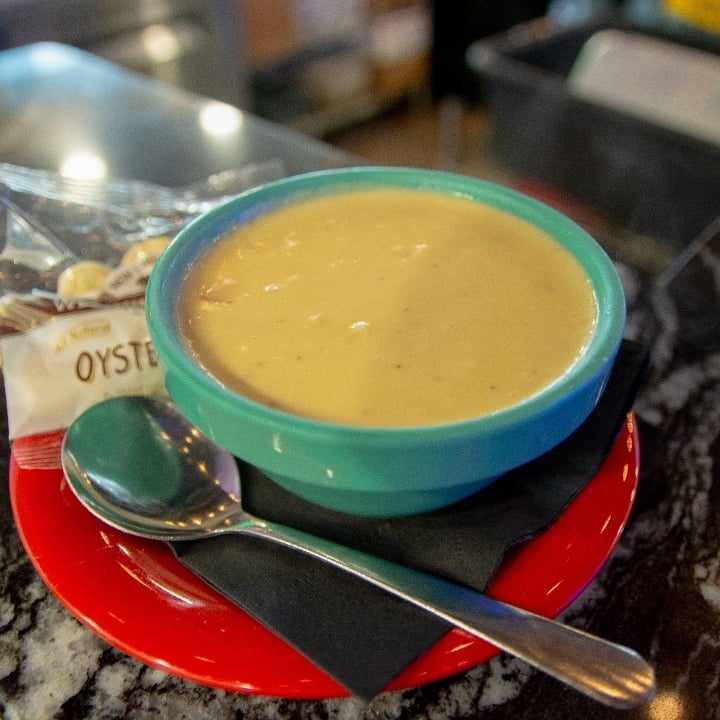 Halfway Famous Rare Ale Beer Cheese Cup.