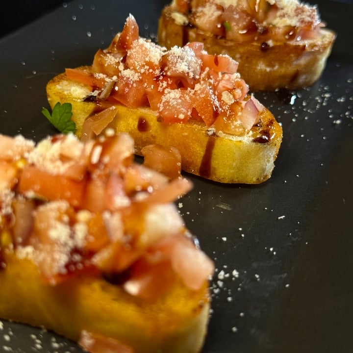 Bruschetta with Balsamic Glaze.