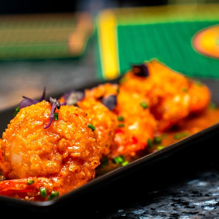 Sweet Chili Shrimp.