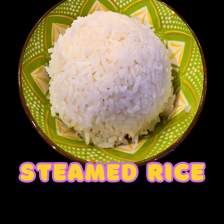 Steamed Rice.