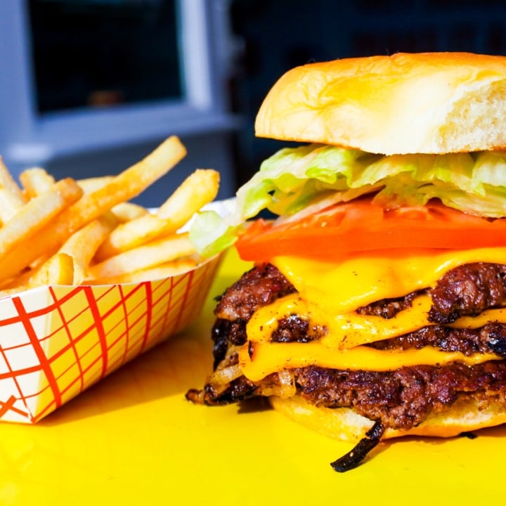 Triple Smash Burger Meal.